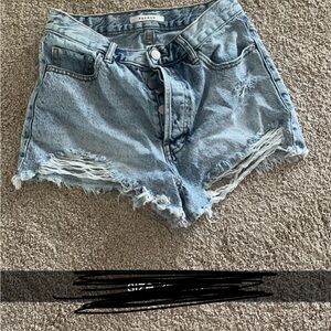 pacsun jean shorts
